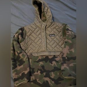 Columbia Camo Fleece Pullover